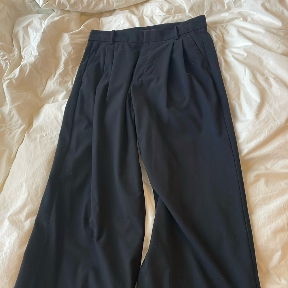 Banana Republic WIDE-LEG FLANNEL TROUSER